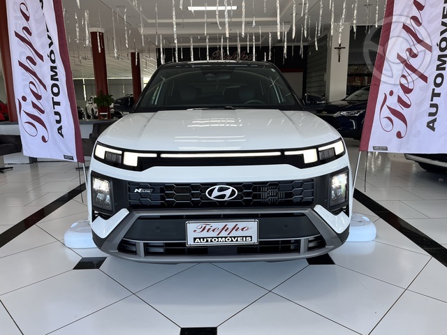 CRETA N-LINE 1.0 TURBO AT - 9.000 GARANTIA DE FÁBRICA ELÉTRICO - 2025 - GETúLIO VARGAS