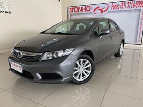 civic sedan lxs 1.8 1.8 flex 16v aut. 4p  2013 lajeado