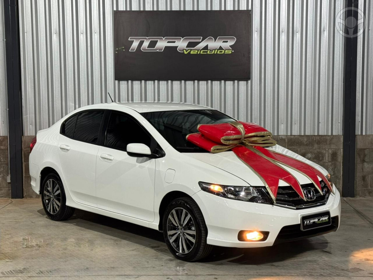 CITY 1.5 LX 16V FLEX 4P AUTOMÁTICO - 2014 - CAMPO BOM