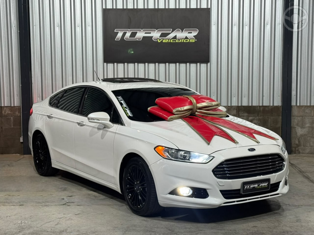FUSION 2.0 TITANIUM GTDI ECOBOOST FWD 4P AUTOMÁTICO - 2014 - CAMPO BOM