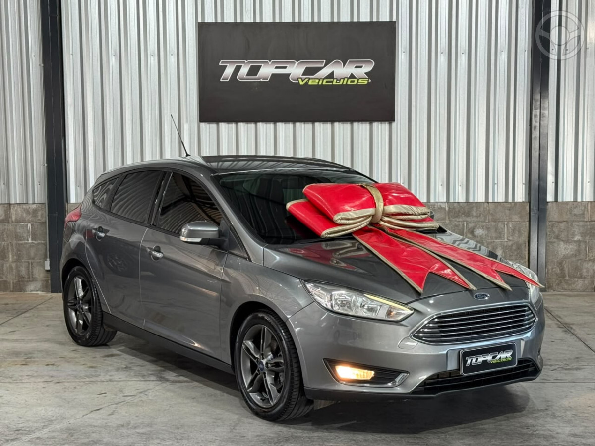 FOCUS 1.6 SE 16V FLEX 4P MANUAL - 2017 - CAMPO BOM