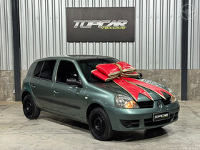 clio 1.0 authentique 16v flex 4p manual 2008 campo bom