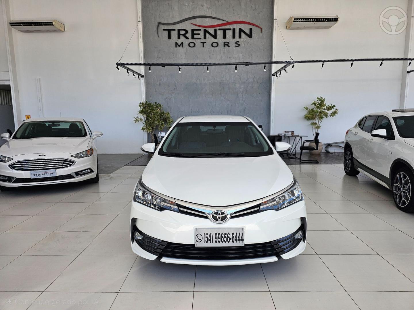 COROLLA 1.8 GLI 16V FLEX 4P AUTOMATICO - 2019 - ERECHIM