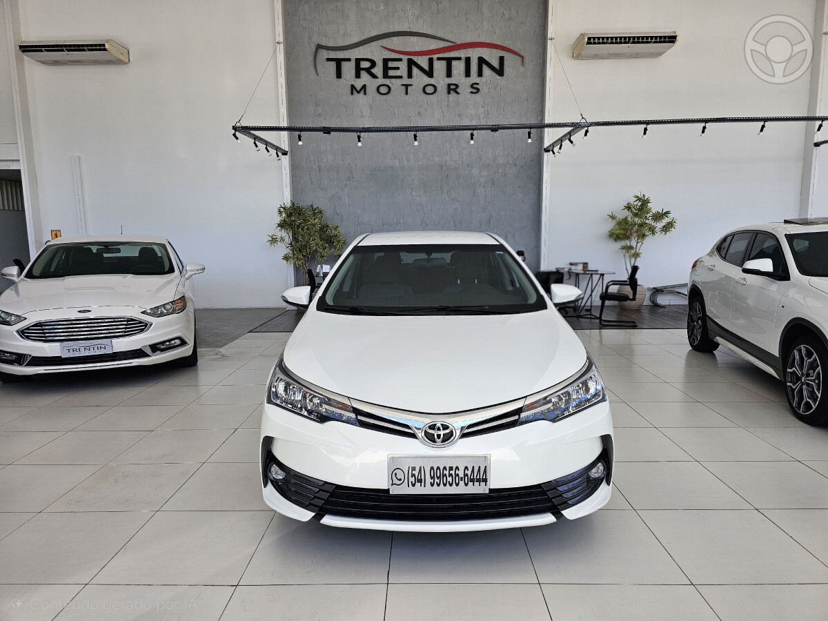 COROLLA 1.8 GLI 16V FLEX 4P AUTOMÁTICO - 2019 - ERECHIM