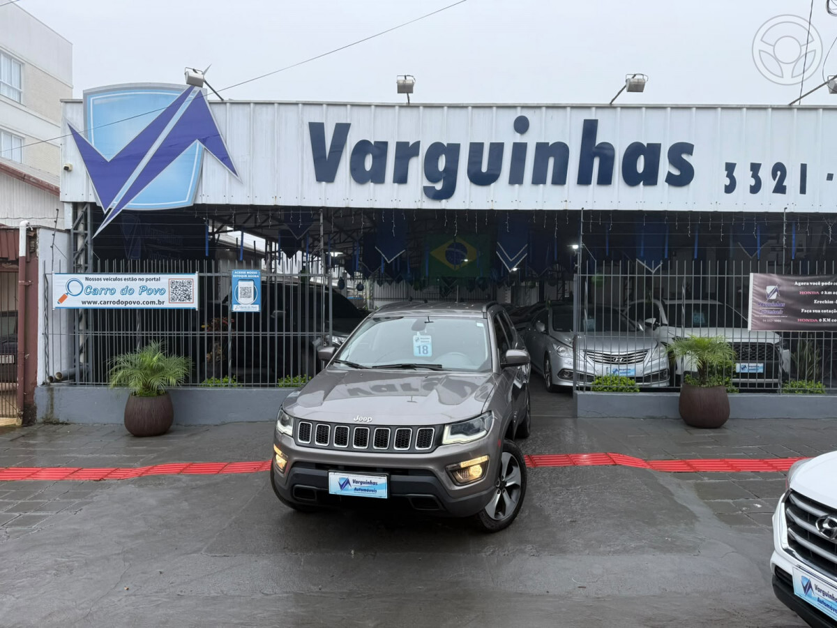 COMPASS 2.0 16V DIESEL LONGITUDE 4X4 AUTOMÁTICO - 2018 - ERECHIM