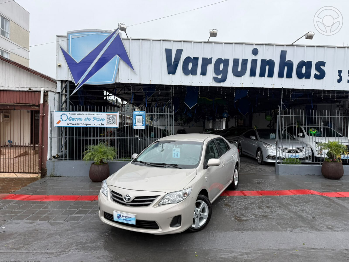 COROLLA 1.8 GLI 16V FLEX 4P AUTOMÁTICO - 2014 - ERECHIM