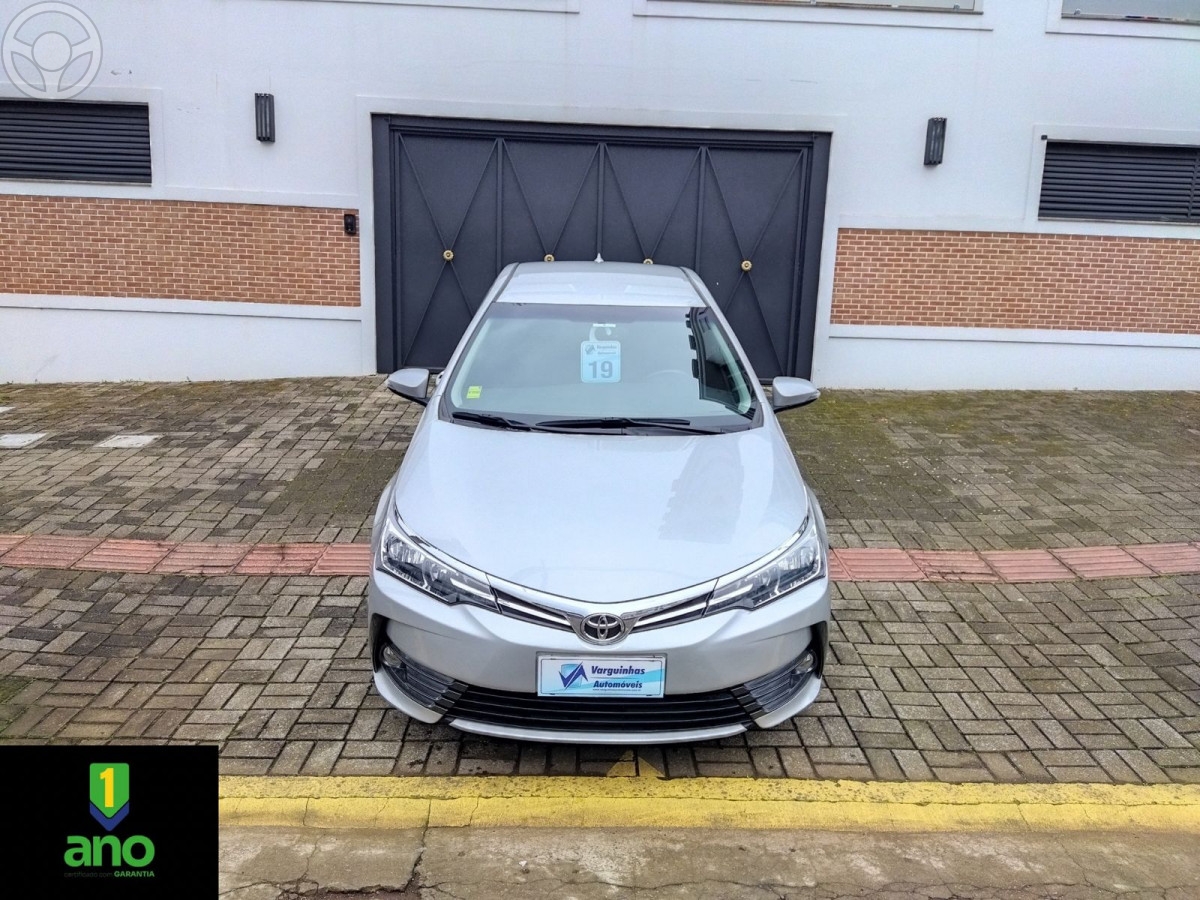COROLLA 2.0 XEI 16V FLEX 4P AUTOMÁTICO - 2019 - ERECHIM