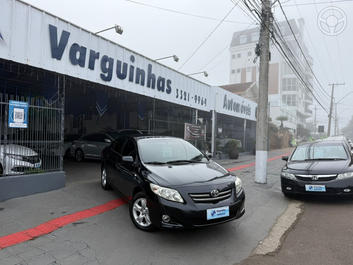 COROLLA 1.8 GLI 16V FLEX 4P AUTOMÁTICO - 2010 - ERECHIM