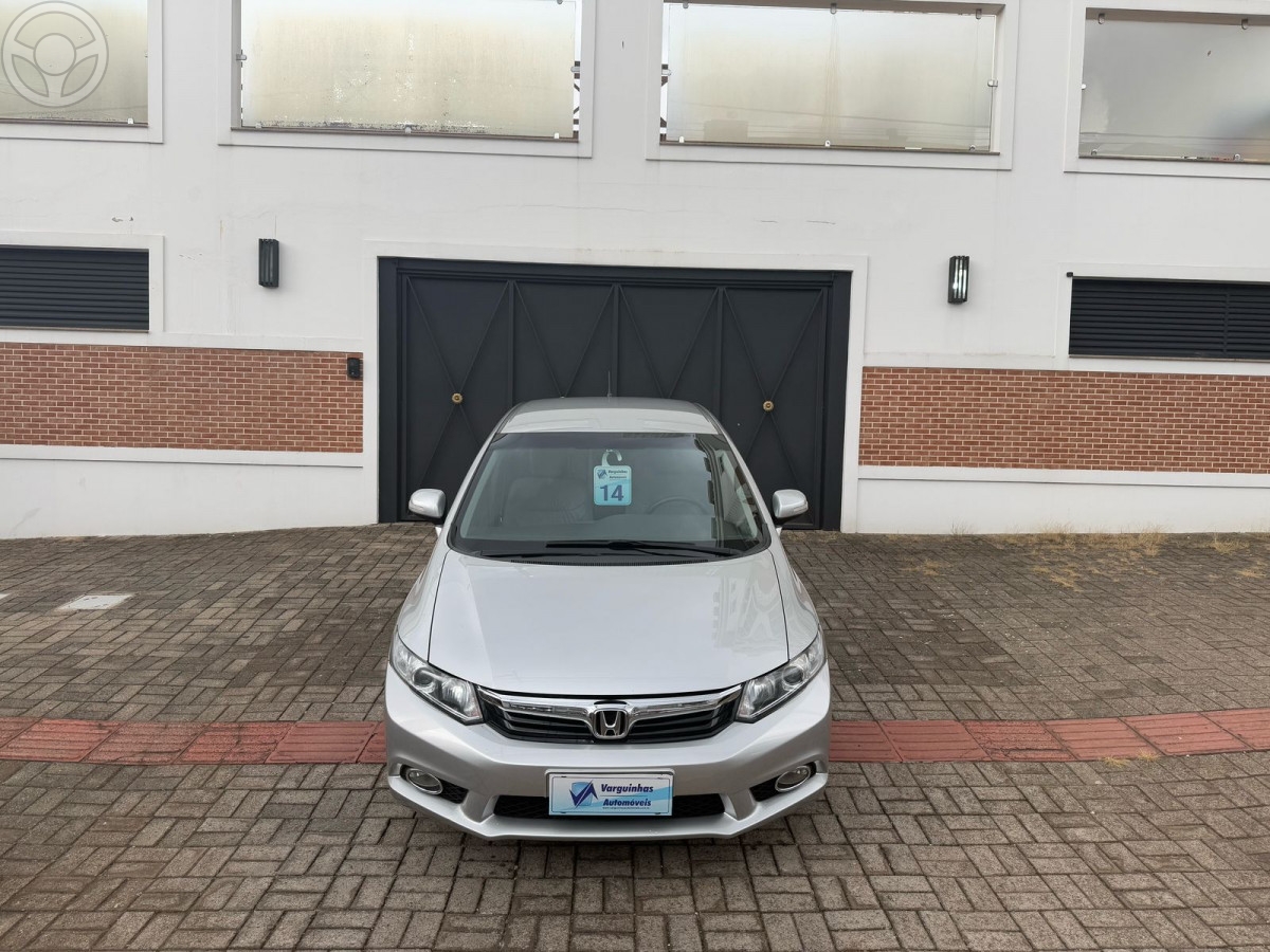 CIVIC 2.0 LXR 16V FLEX 4P AUTOMÁTICO - 2014 - ERECHIM