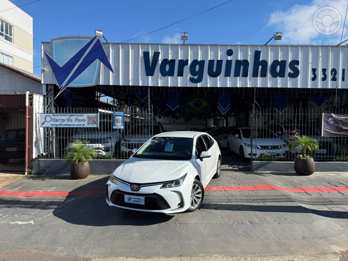 COROLLA 2.0 XEI 16V FLEX 4P AUTOMÁTICO - 2022 - ERECHIM