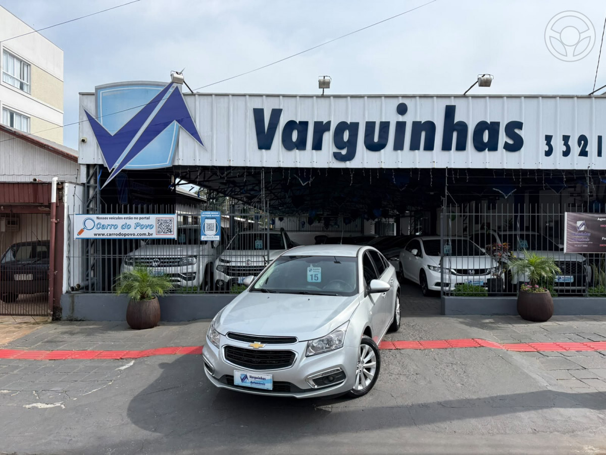 CRUZE 1.8 LT 16V FLEX 4P AUTOMÁTICO - 2015 - ERECHIM