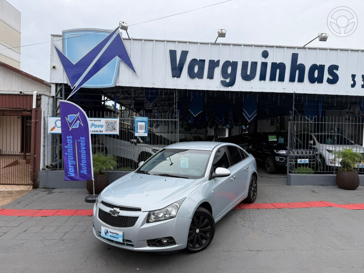 CRUZE 1.8 LTZ 16V FLEX 4P AUTOMÁTICO - 2012 - ERECHIM