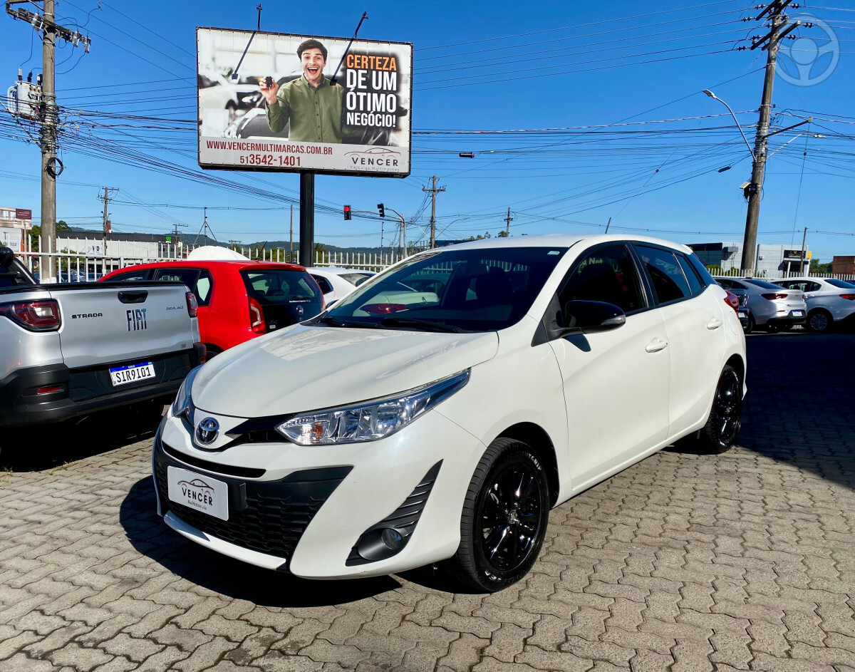 YARIS 1.3 16V FLEX XL PLUS TECH MULTIDRIVE17 - 2019 - TAQUARA