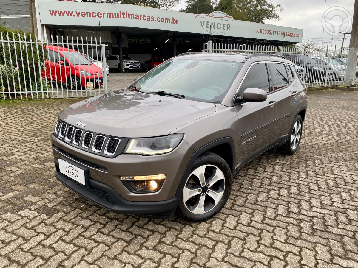 COMPASS 2.0 16V FLEX LONGITUDE AUTOMÁTICO - 2017 - TAQUARA