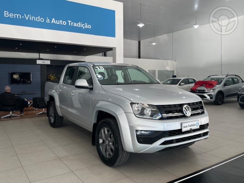 AMAROK 2.0 TRENDLINE 4X4 CD 16V TURBO INTERCOOLER DIESEL 4P AUTOMÁTICO - 2018 - BENTO GONçALVES