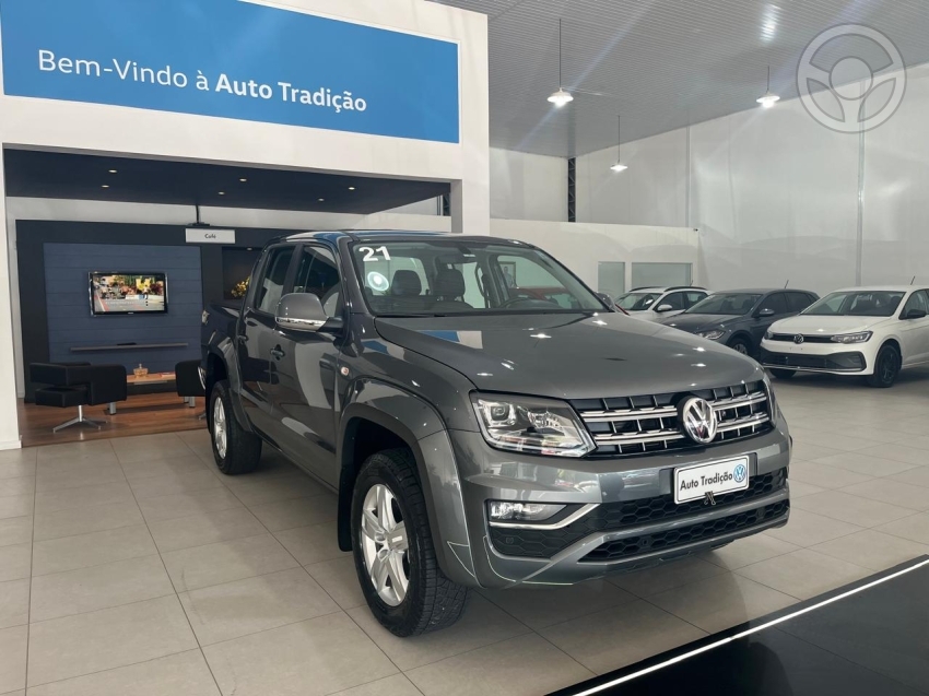 AMAROK 2.0 HIGHLINE 4X4 CD 16V TURBO INTERCOOLER DIESEL 4P AUTOMÁTICO - 2021 - BENTO GONçALVES