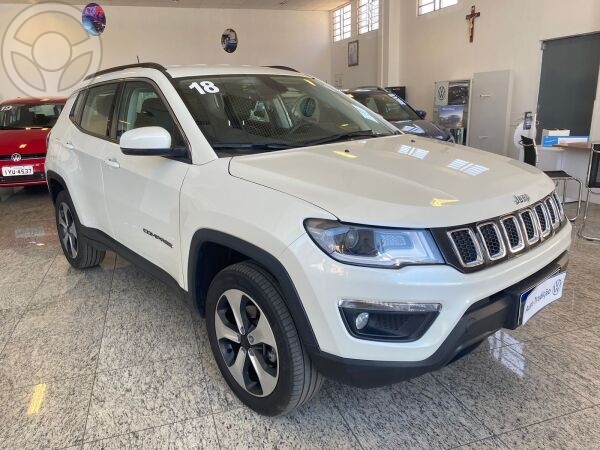 COMPASS 2.0 LONGITUDE TD350 TURBO DIESEL 4X4 4P AUTOMÁTICO - 2018 - BENTO GONçALVES