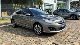 c4 lounge 1.6 exclusive 16v turbo flex 4p automatico 2018 bento goncalves