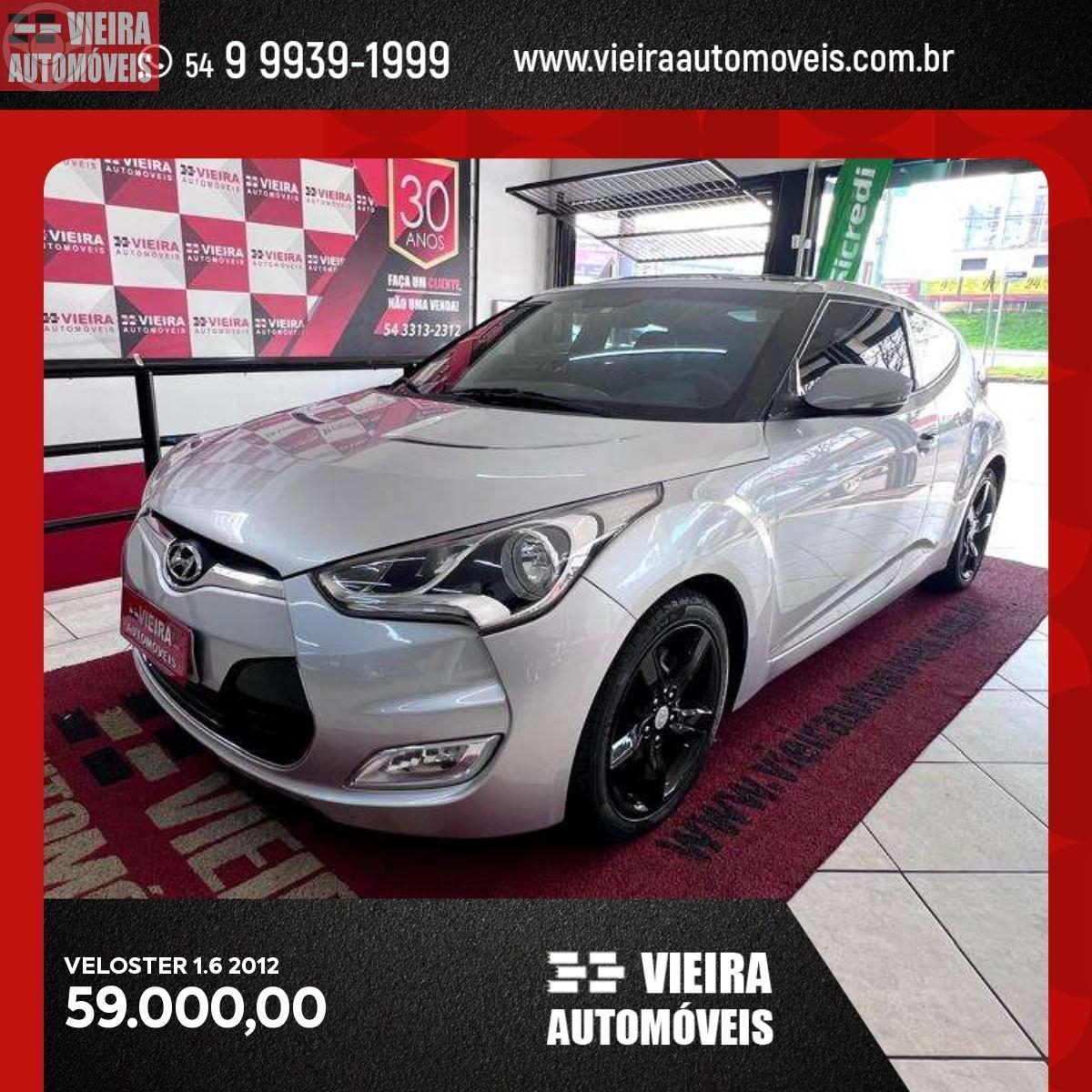 VELOSTER 1.6 16V 3P AUTOMÁTICO - 2012 - PASSO FUNDO