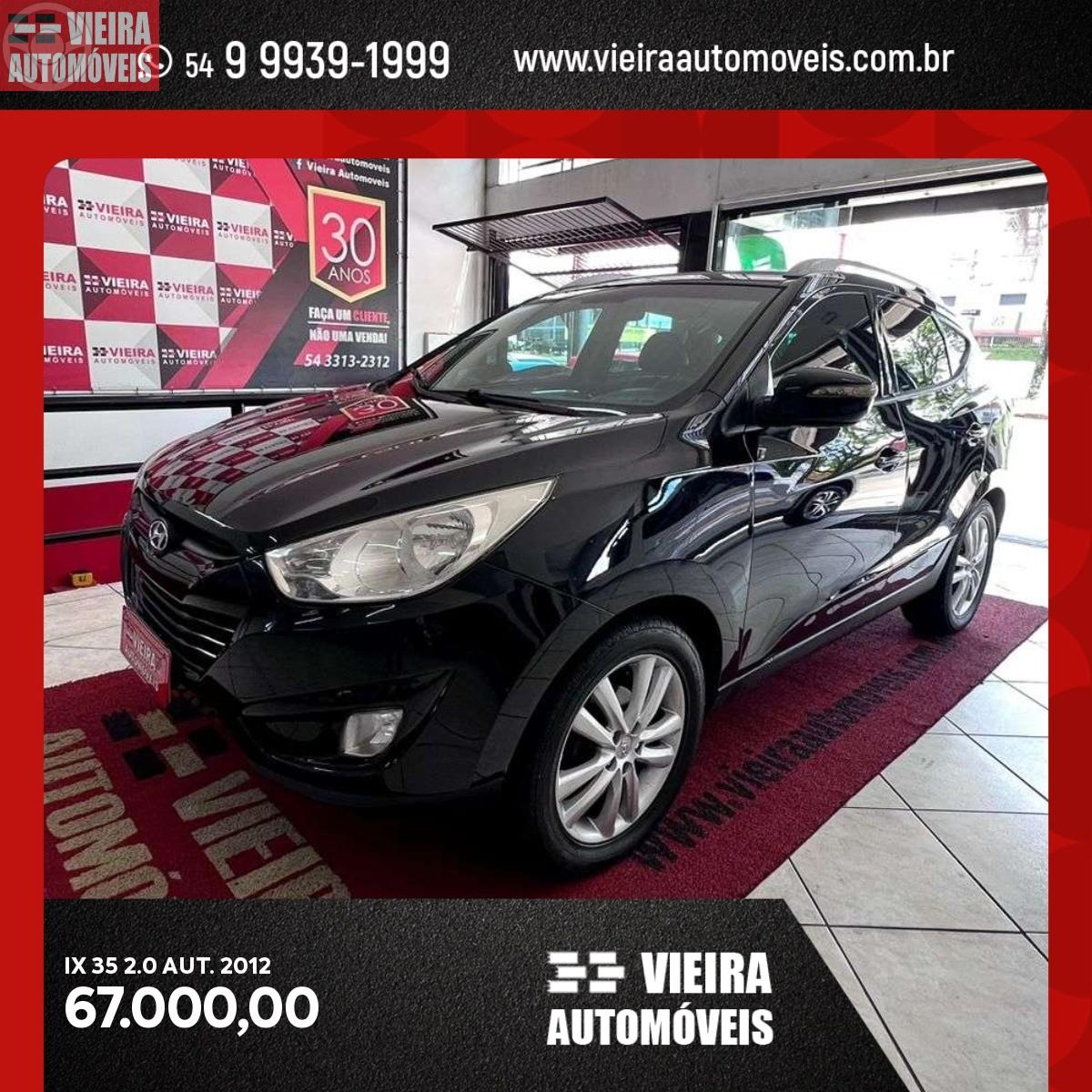 IX35 2.0 MPFI GLS 4X2 16V 4P AUTOMÁTICO - 2012 - PASSO FUNDO