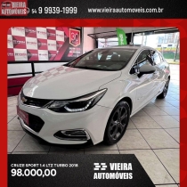 cruze 1.4 turbo ltz 16v flex 4p automatico 2018 passo fundo