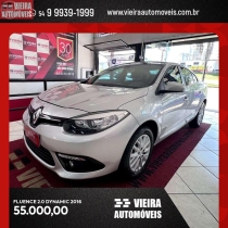 fluence 2.0 dynamique 16v flex 4p automatico 2016 passo fundo