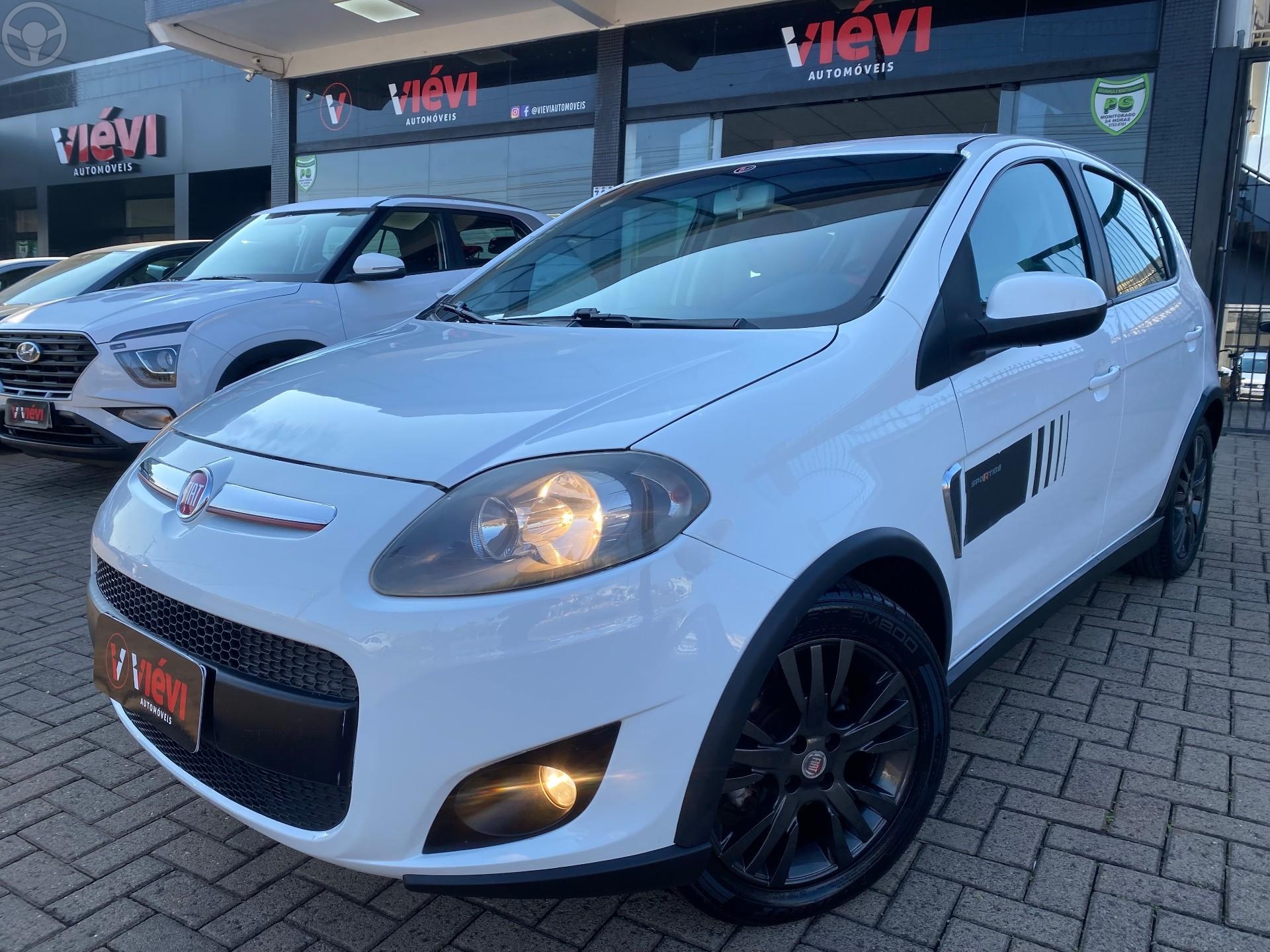 PALIO 1.6 MPI SPORTING SE BLUE EDITION 16V FLEX 4P AUTOMATIZADO - 2014 - TEUTôNIA