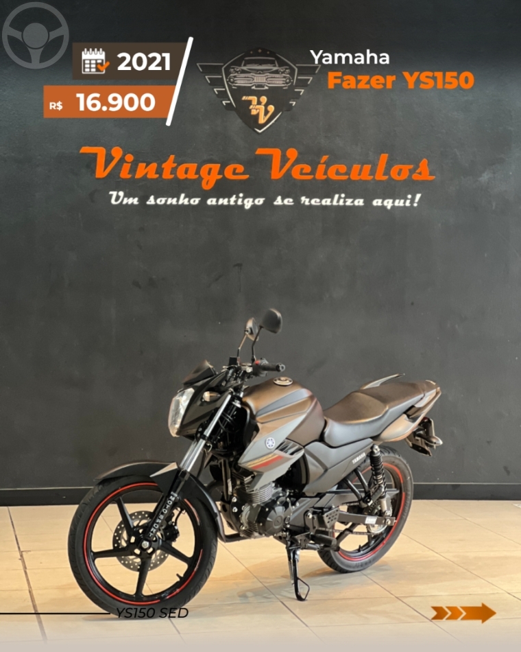 FAZER YS 150 SED - 2021 - CAXIAS DO SUL