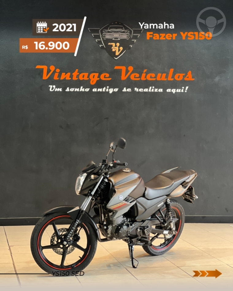 FAZER YS 150 SED - 2021 - CAXIAS DO SUL