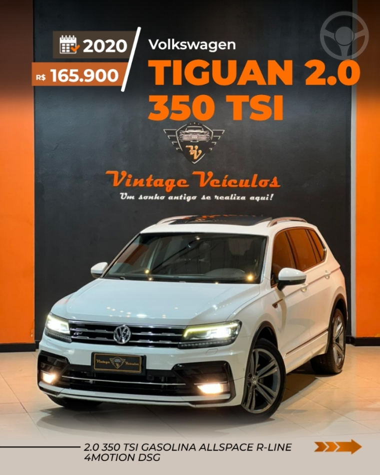 TIGUAN 2.0 ALLSPACE R-LINE 350 TSI 4X4 4P - 2020 - CAXIAS DO SUL