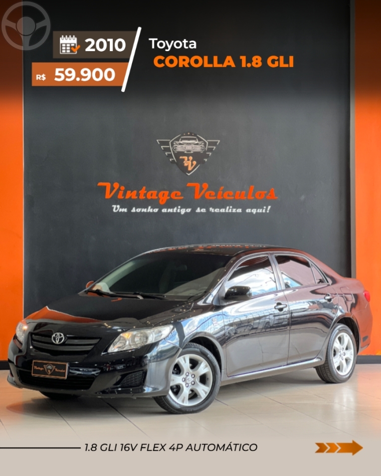 COROLLA 1.8 GLI 16V FLEX 4P AUTOMÁTICO - 2011 - CAXIAS DO SUL