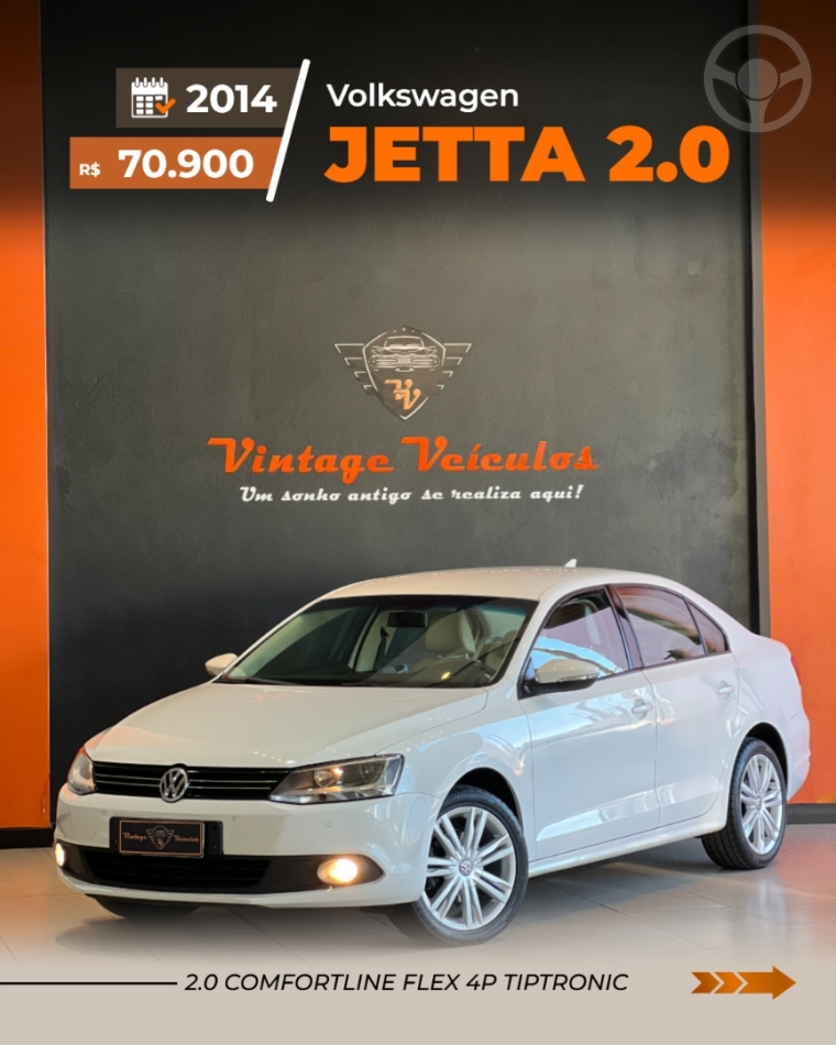 JETTA 2.0 COMFORTLINE FLEX 4P TIPTRONIC - 2014 - CAXIAS DO SUL
