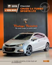 cruze 1.4 turbo premier ii sport hatch 16v flex 4p automatico 2019 caxias do sul
