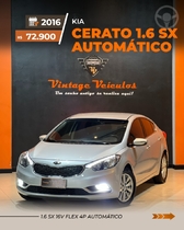 CERATO 1.6 SX 16V FLEX 4P AUTOMÁTICO