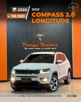 compass 2.0 16v flex longitude automatico 2020 caxias do sul