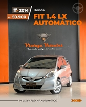 fit 1.4 lx 16v flex 4p automatico 2014 caxias do sul