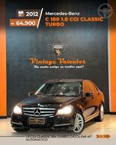c 180 1.8 cgi classic 16v turbo 4p automatico 2012 caxias do sul