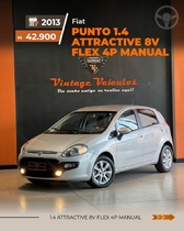 PUNTO 1.4 ATTRACTIVE 8V FLEX 4P MANUAL
