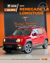 renegade 1.8 16v flex longitude 4p automatico 2016 caxias do sul