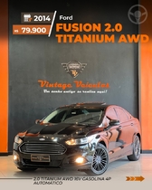 fusion 2.0 titanium awd 16v 4p automatico 2014 caxias do sul