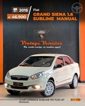 grand siena 1.6 mpi essence sublime 16v flex 4p manual 2015 caxias do sul