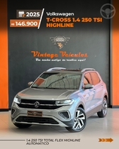 t cross 1.4 highline tsi 16v flex 4p automatico 2025 caxias do sul