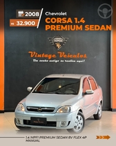 corsa 1.4 mpfi premium sedan 8v flex 4p manual 2008 caxias do sul