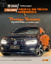 polo 1.4 gts 16v turbo flex 4p automatico 2020 caxias do sul
