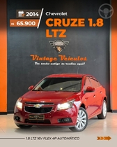 CRUZE 1.8 LTZ 16V FLEX 4P AUTOMÁTICO