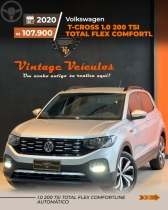 t cross 1.0 comfortline tsi flex 4p automatico 2021 caxias do sul