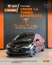 cruze 1.4 turbo premier ii sport hatch 16v flex 4p automatico 2017 caxias do sul