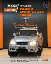 pajero sport 2.5 hpe 4x4 8v turbo intercooler diesel 4p automatico 2009 caxias do sul