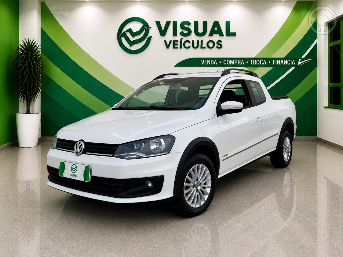 SAVEIRO 1.6 MI HIGHLINE CD 8V FLEX 2P MANUAL - 2015 - SANTA CRUZ DO SUL