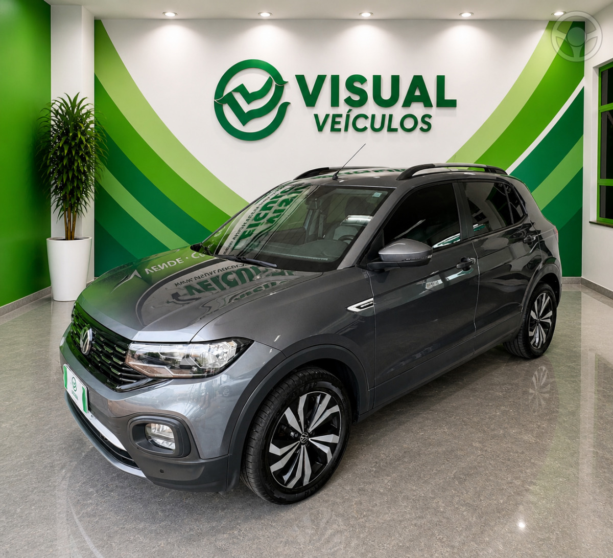 T-CROSS 1.0 COMFORTLINE TSI FLEX 4P AUTOMÁTICO - 2022 - SANTA CRUZ DO SUL